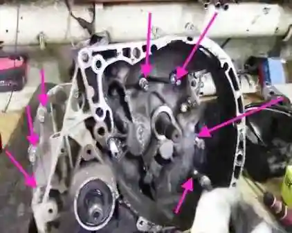 Разборка коробки передач JH3