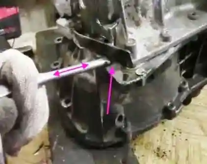 Разборка коробки передач JH3