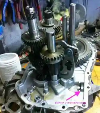Разборка коробки передач JH3