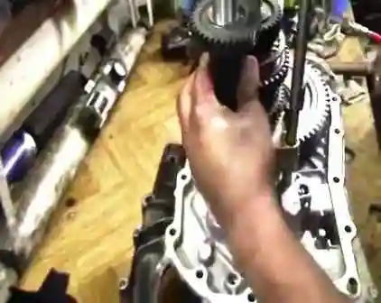 Разборка коробки передач JH3