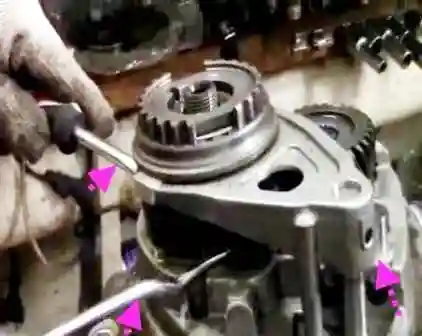 Разборка коробки передач JH3