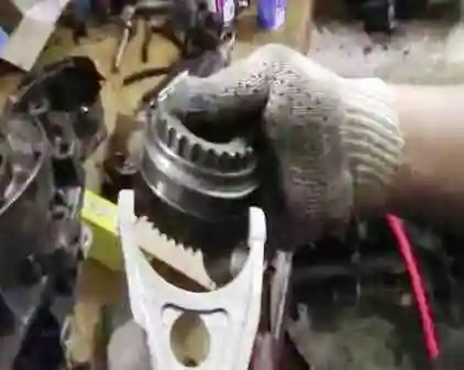 Разборка коробки передач JH3