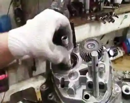 Разборка коробки передач JH3