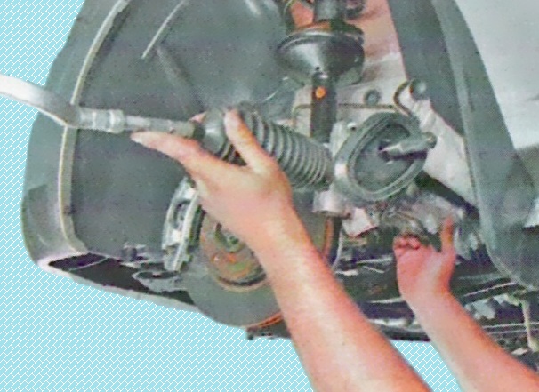 Снятие и установка рулевого механизма Лада Ларгус