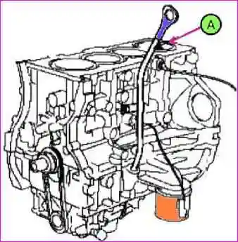 Зняття та розбирання блоку циліндрів G4KD та G4KE Kia Magentis