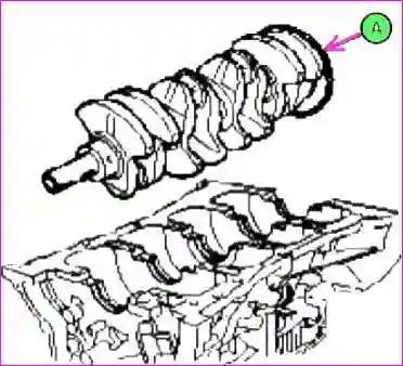 Зняття та розбирання блоку циліндрів G4KD та G4KE Kia Magentis
