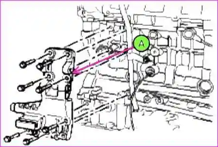 Зняття та розбирання блоку циліндрів G4KD та G4KE Kia Magentis
