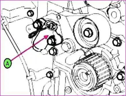 Привод ГРМ двигателя G6EA автомобиля Kia Magentis Привод ГРМ двигателя G6EA автомобиля Kia Magentis