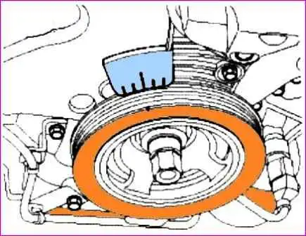 Привод ГРМ двигателя G6EA автомобиля Kia Magentis Привод ГРМ двигателя G6EA автомобиля Kia Magentis