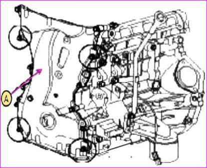 Привод ГРМ Kia magentis в двигателе объемом 2,0 л