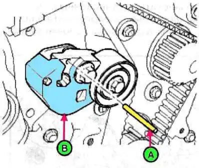 D4EA Kia Magentis Diesel Zahnriemen ersetzen