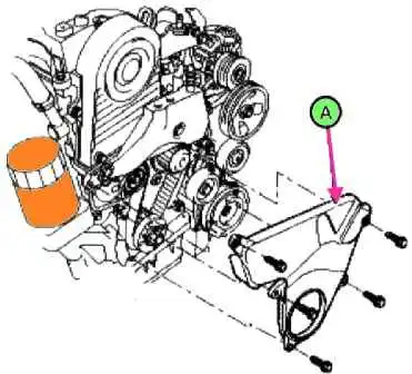 D4EA Kia Magentis Diesel Zahnriemen ersetzen