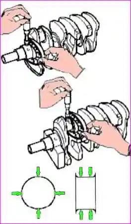 Зняття та розбирання блоку циліндрів G4KD та G4KE Kia Magentis