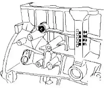 G4KD and G4KE Kia Magentis engine block assembly