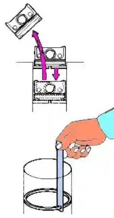 G4KD and G4KE Kia Magentis engine block assembly