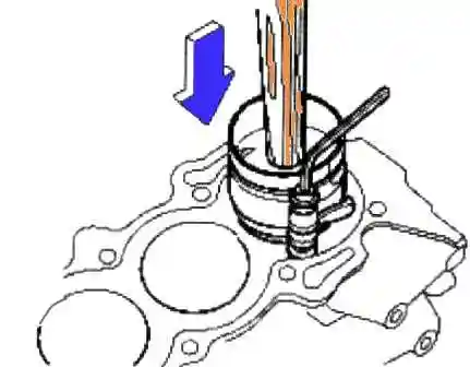 G4KD and G4KE Kia Magentis engine block assembly