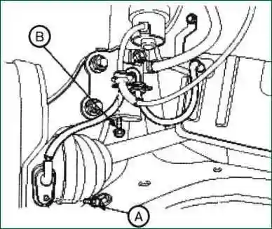 Зняття та ремонт амортостійки Кіа Магентіс Зняття та ремонт амортостійки Кіа Магентіс
