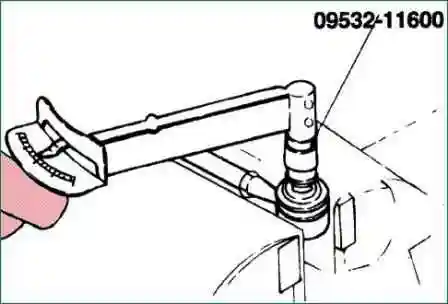 Замена рычагов передней подвески Киа Магентис