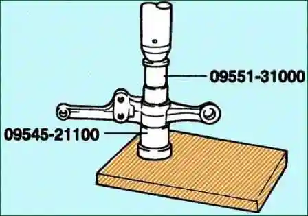 Замена рычагов передней подвески Киа Магентис