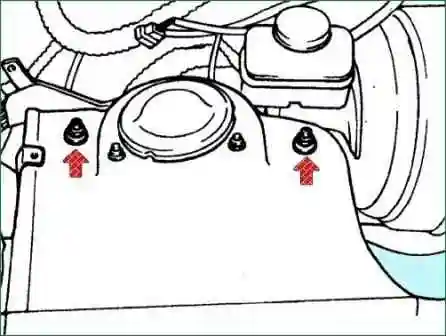 Замена рычагов передней подвески Киа Магентис