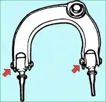 Замена рычагов передней подвески Киа Магентис