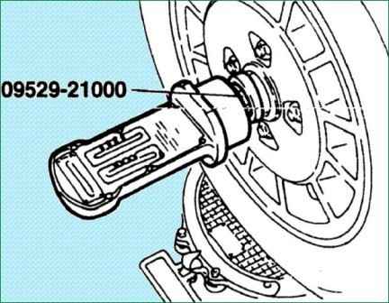 Регулировка углов установки колес автомобиля Киа Магентис