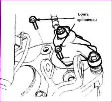 Removal and repair of the hub and trunnion of the rear axle of Kia Magentis and Optima