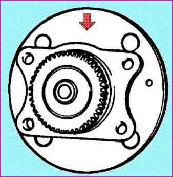 Removing and repairing the hub and trunnion of the rear axle of Kia Magentis and Optima