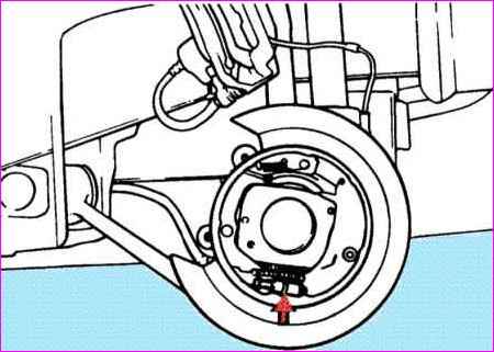 Removing and repairing the hub and trunnion of the rear axle of Kia Magentis and Optima