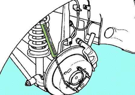 Removal and repair of the hub and trunnion of the rear axle of Kia Magentis and Optima