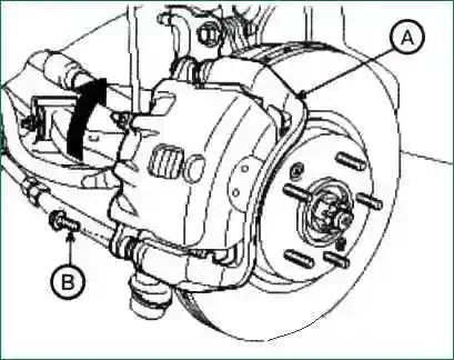 Kia Magentis Vorderradbremse reparieren