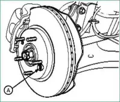 Vorderradbremse Kia Magentis reparieren