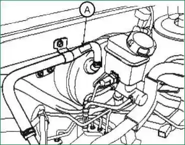 Як перевірити та замінити вакуумний підсилювач гальм Кіа Магентіс