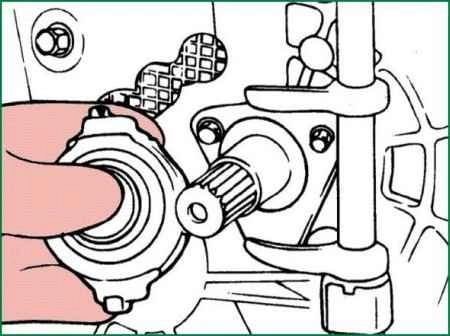 Kia Magentis clutch removal