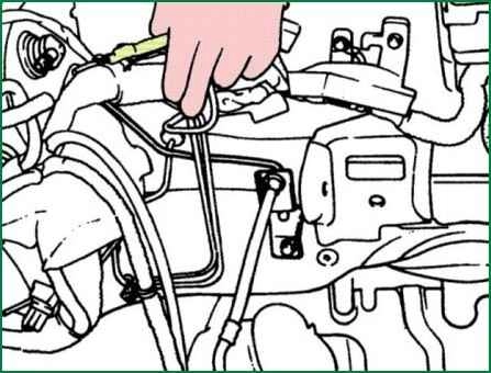 Removing the clutch elements of a Kia Magentis