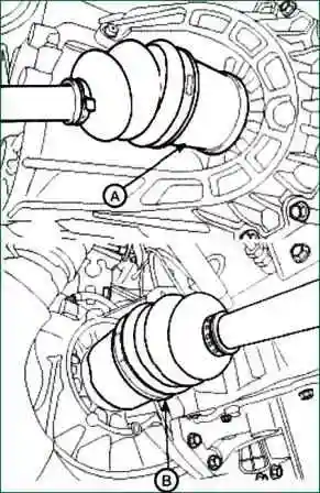 Kia Magentis M6GF2 gearbox replacement