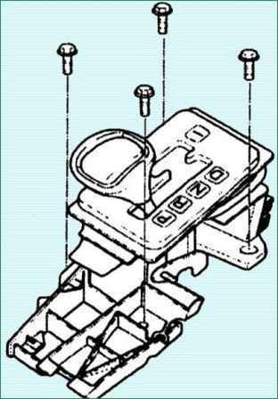 Kia Magentis жүйесіндегі автоматты беріліс қорабын басқару элементтерін жою және орнату