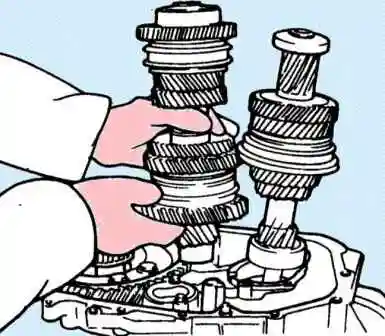 Разборка и сборка коробки передач M5GF1 Киа Магентис Разборка и сборка коробки передач M5GF1 Киа Магентис