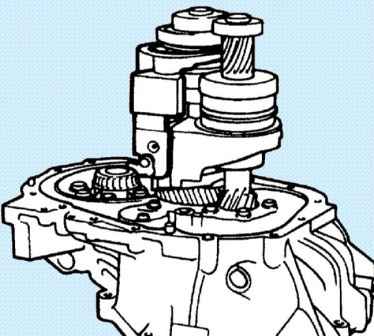 Kia Magentis M5GF1 gearbox disassembly and assembly