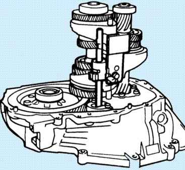 Kia Magentis M5GF1 gearbox disassembly and assembly