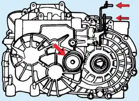 Разборка и сборка коробки передач M5GF1 Киа Магентис Разборка и сборка коробки передач M5GF1 Киа Магентис