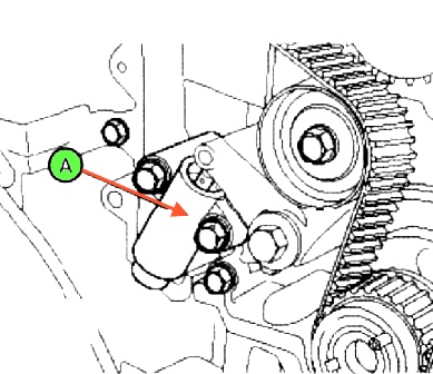 Снятие и установка ремня ГРМ двигателя G6EA автомобиля Kia Magnetis