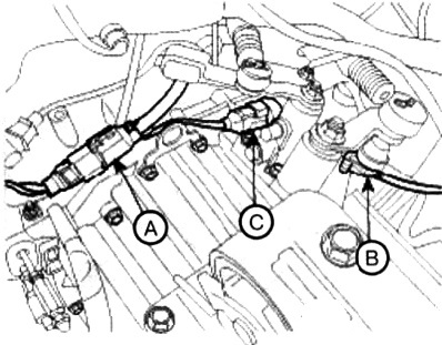 Снятие и установка коробки передач M6GF2 автомобиля Киа Магентис
