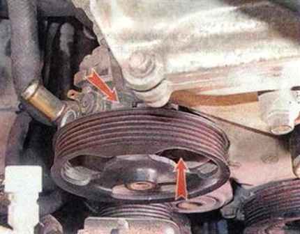 Mazda 3 Reparatur der Servolenkungspumpe