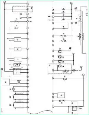 Fuel management system wiring diagram Mazda 3 car system with immobilizer (part 1)