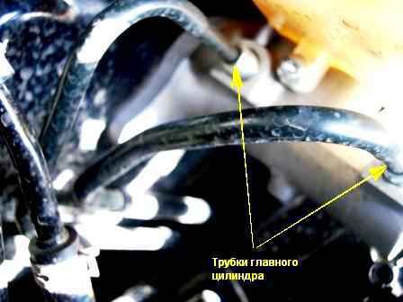 Замена главного цилиндра тормозов на Mazda 3