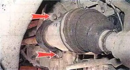 Ersatz der Verbindungswelle des Mazda 3