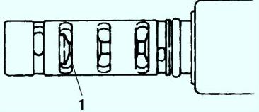 Первичная проверка положения золотникового клапана управляющего масляного клапана