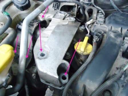 How to replace the 2.0L Renault Megane 2 engine phase regulator