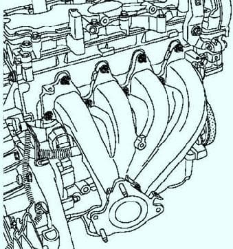 Renault Megane 2 intake and exhaust system